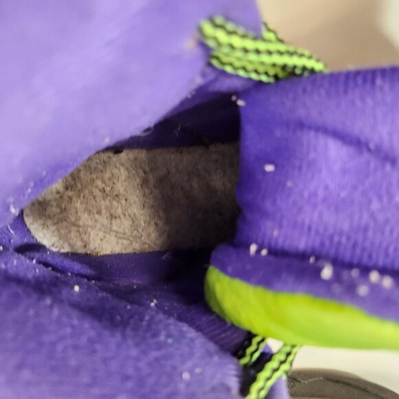 Vintage Venture Hi-Top Sneakers Purple Back to the Future Mens 7.5 - Picture 7 of 12